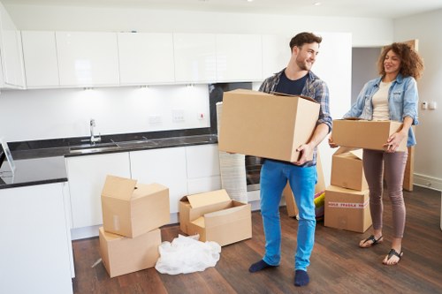 Careful handling of furniture during a home move