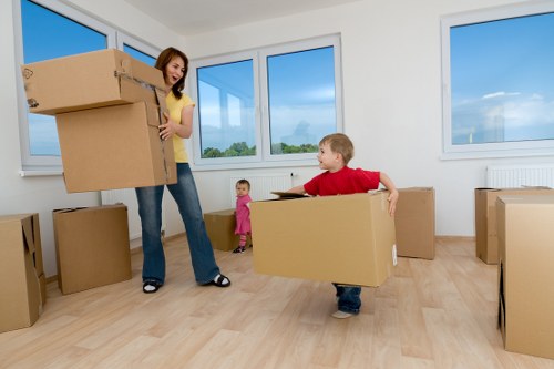 Removal truck hire for a home move in House