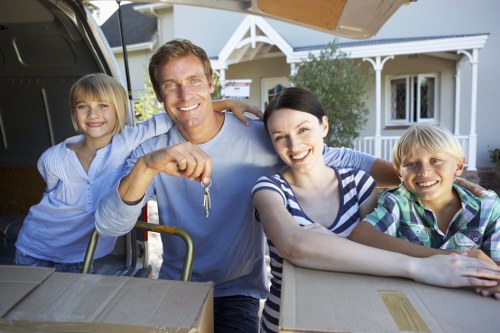 Encrypted online payment step for house removals