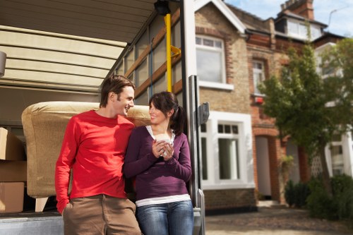 Careful packing and transport planning for a house move in House